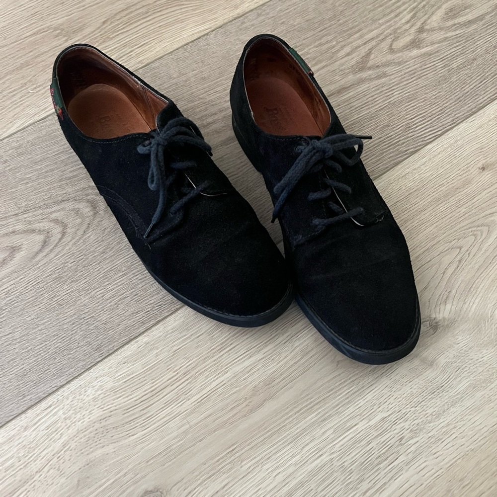 Women’s Black G.H bass Suede Shoes